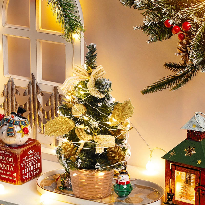 Mini LED Artificial Christmas Tree (20/30cm)