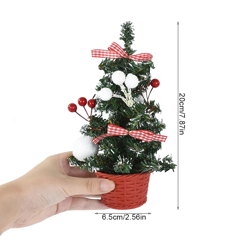 Mini LED Artificial Christmas Tree (20/30cm)