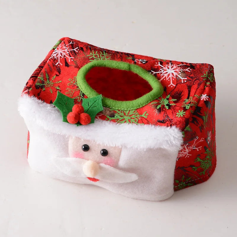 Christmas Paper Towel Cover – Festive Desktop Décor