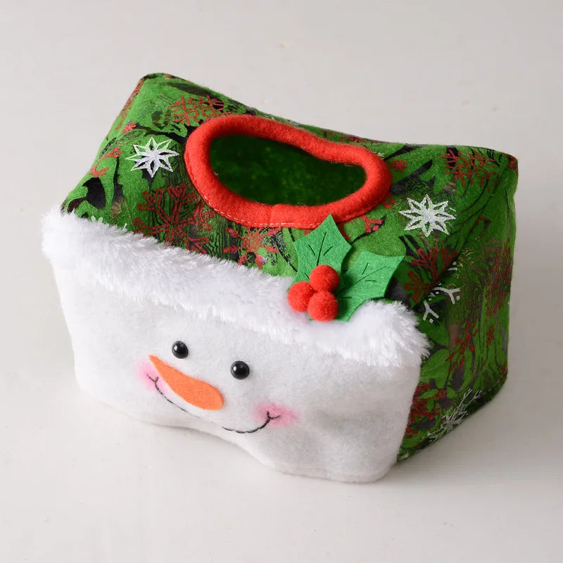 Christmas Paper Towel Cover – Festive Desktop Décor