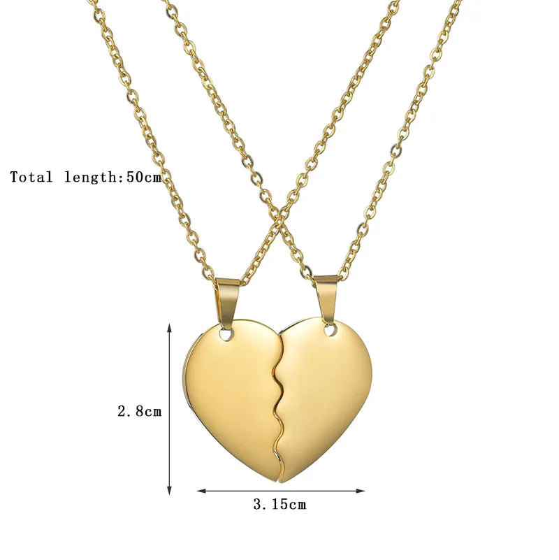 Nextvance Stainless Steel Heart Pendant Necklace