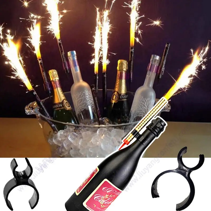 Champagne Bottle Sparkler Clip Holder