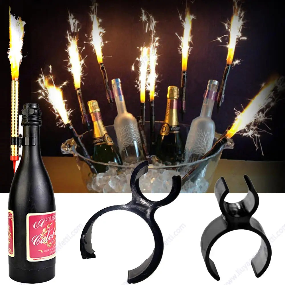 Champagne Bottle Sparkler Clip Holder