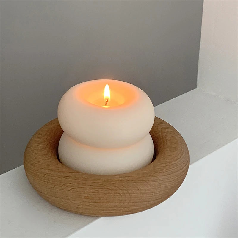 Donut-Shaped Aromatherapy Candle