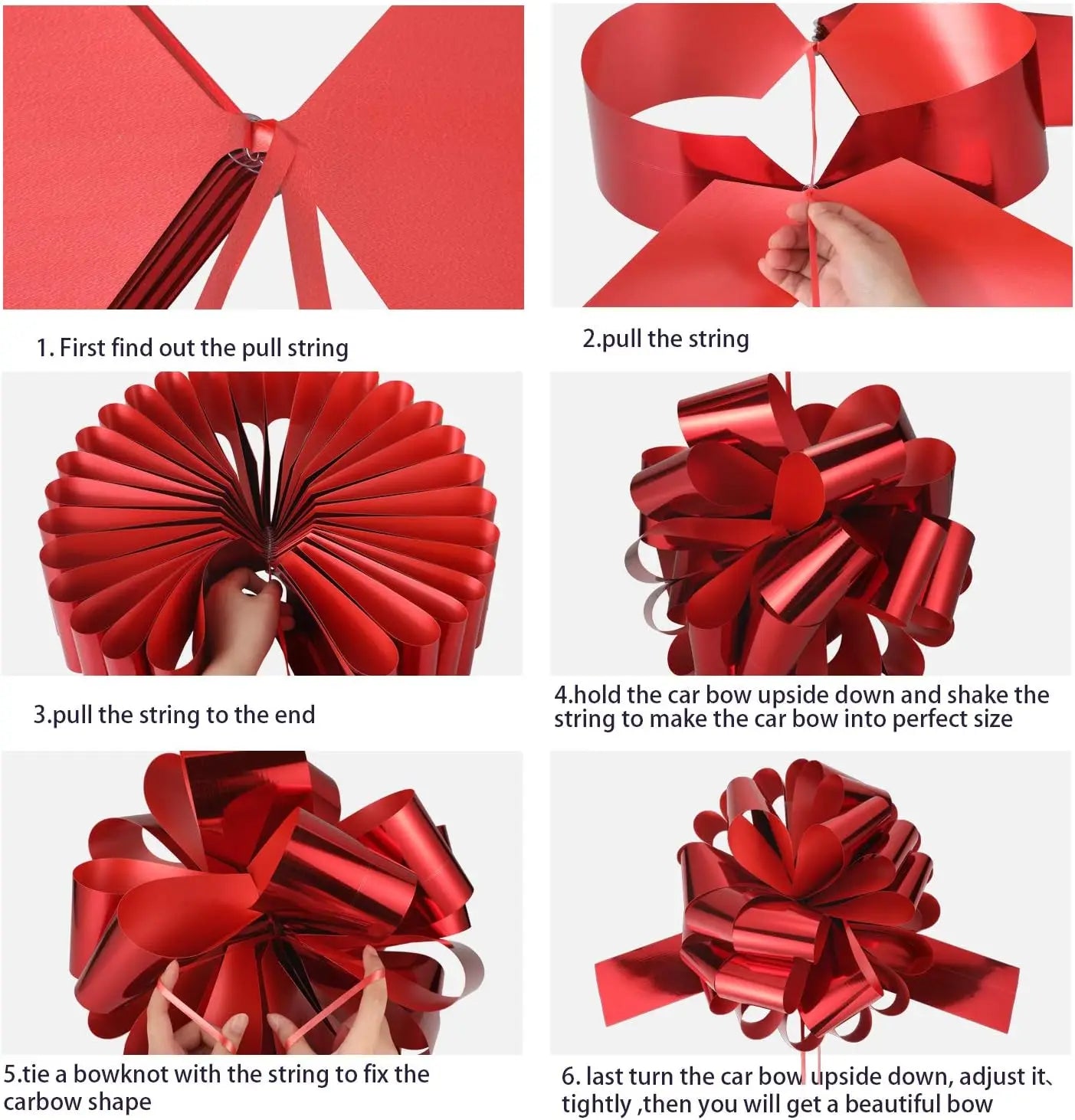 18-Inch Pull Bow – Perfect for Car Gift Wrapping