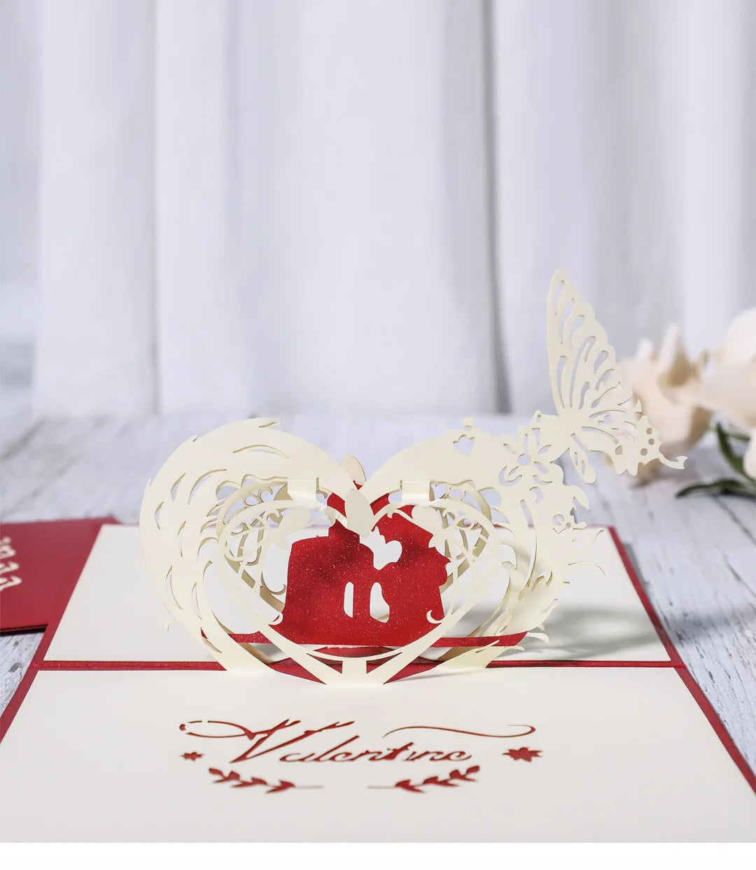 3D Pop-Up Lovers Greeting Cards