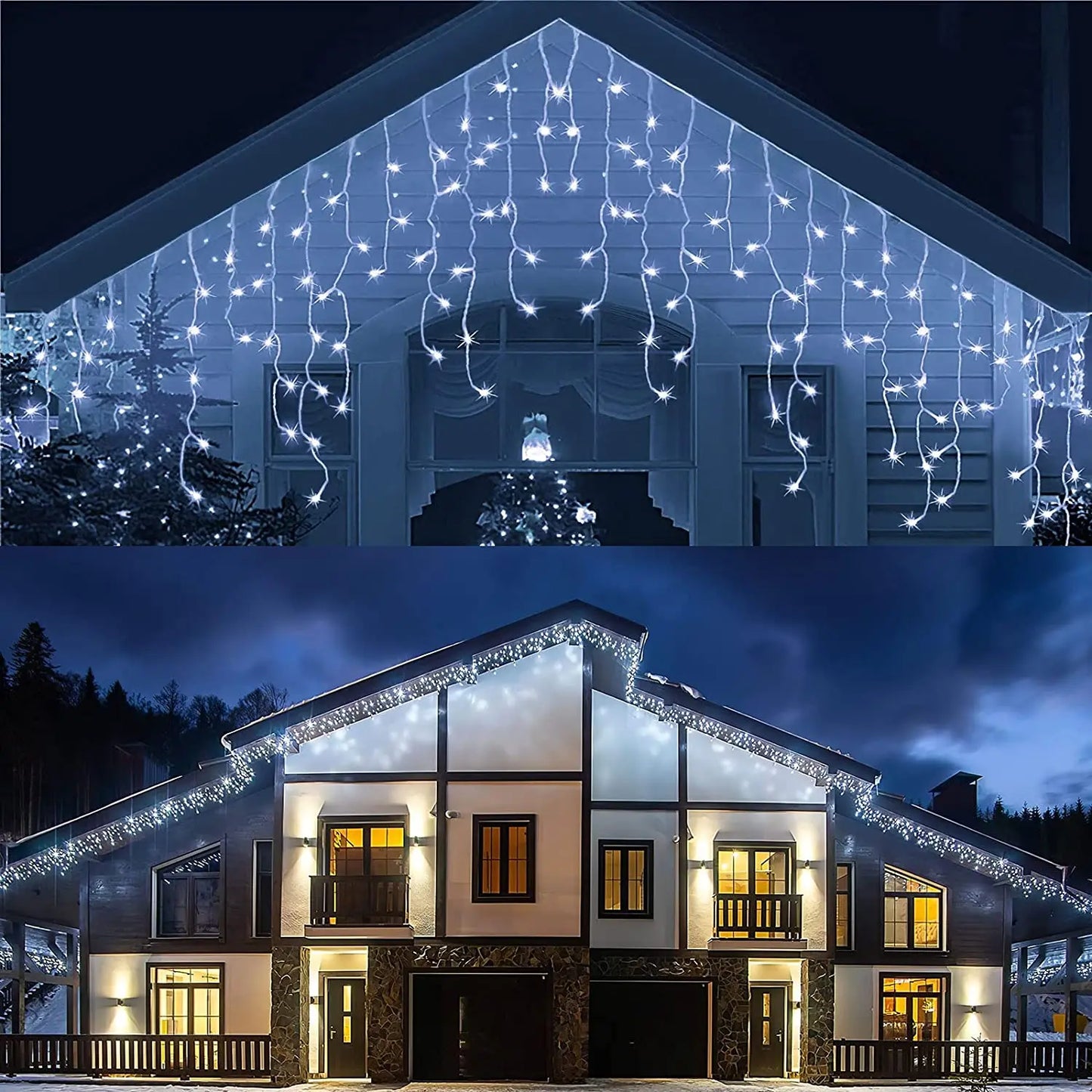 LED Christmas Garland Curtain Lights