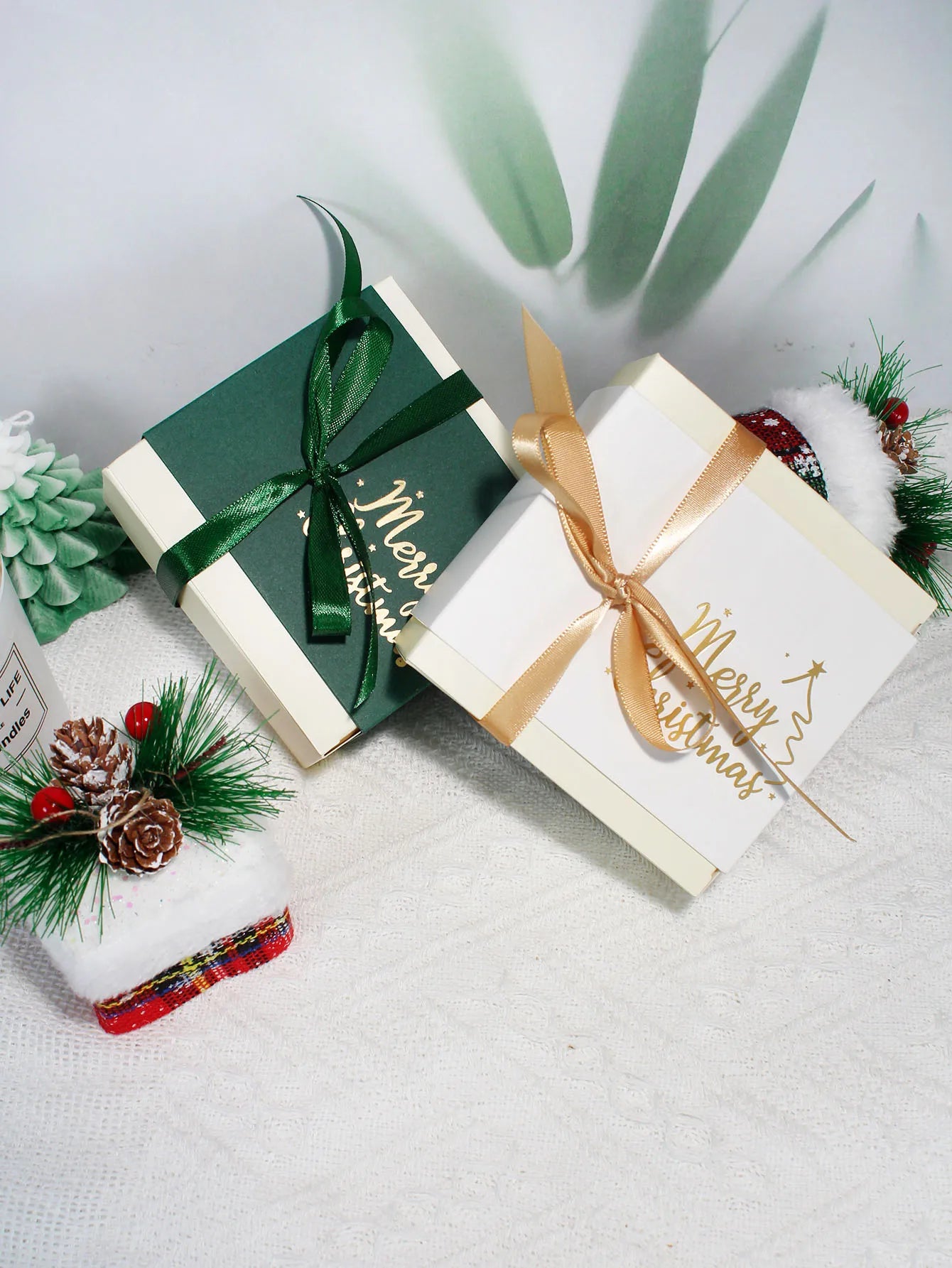 Elegant Christmas Candy & Cookie Box