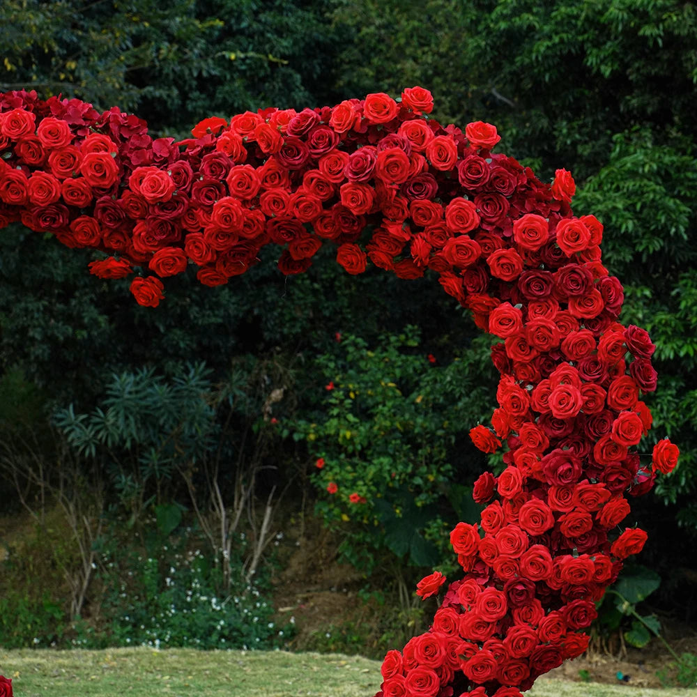 Luxury 5D Red Heart-Shaped Floral Arrangement