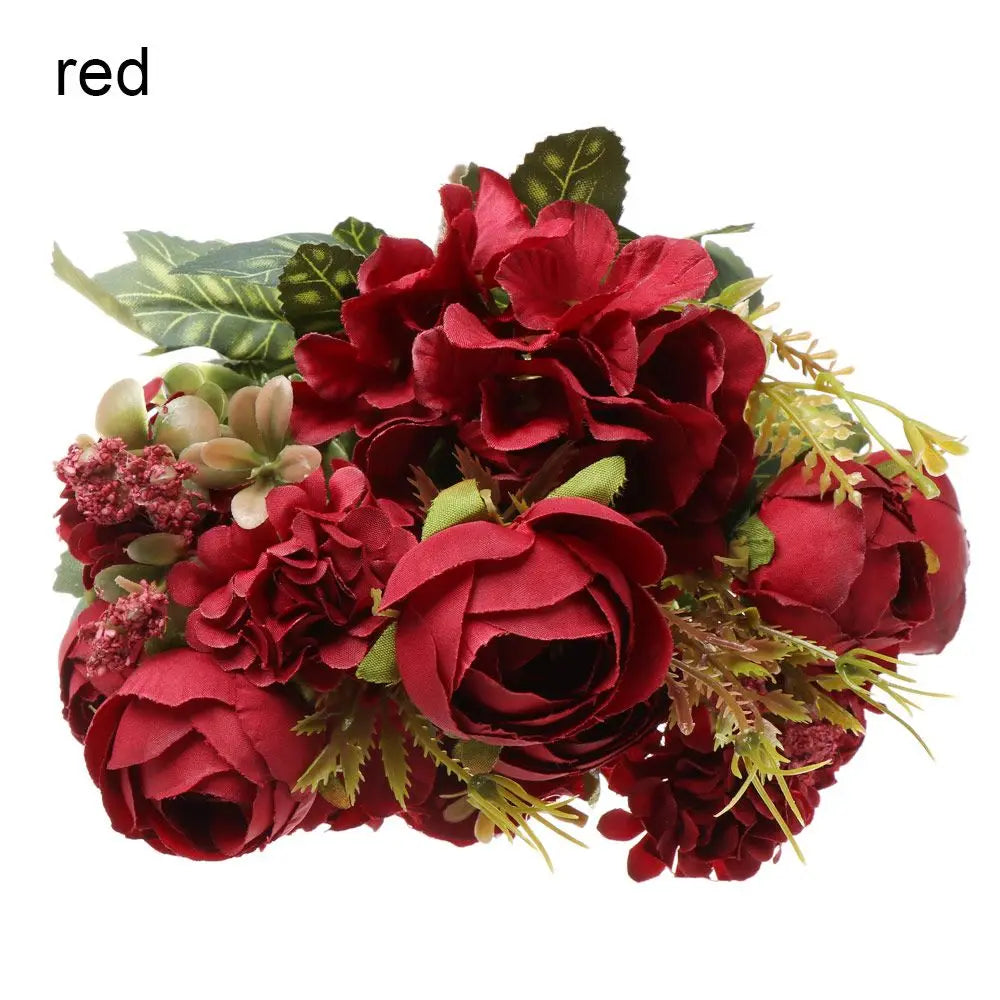 Real-Touch Artificial Rose