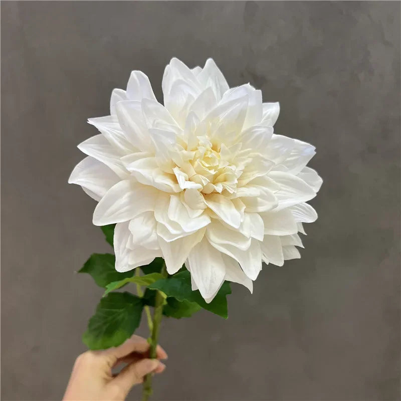 2PCS Real-Touch Artificial Dahlia Branches