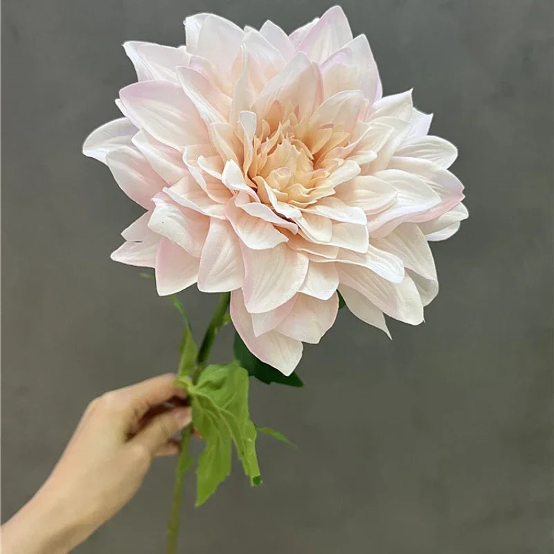 2PCS Real-Touch Artificial Dahlia Branches