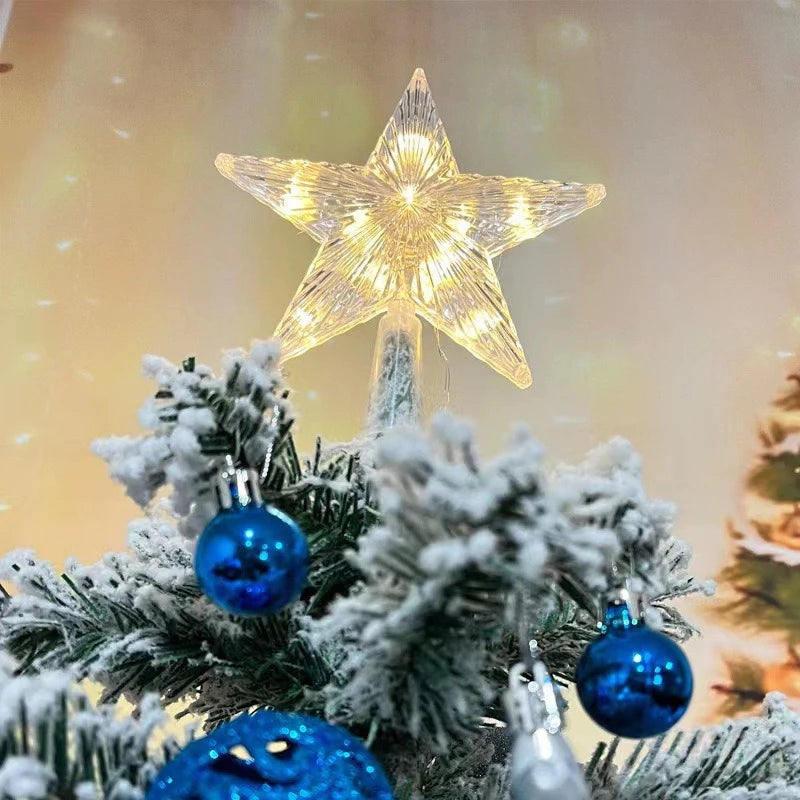 18cm LED Christmas Tree Topper Star