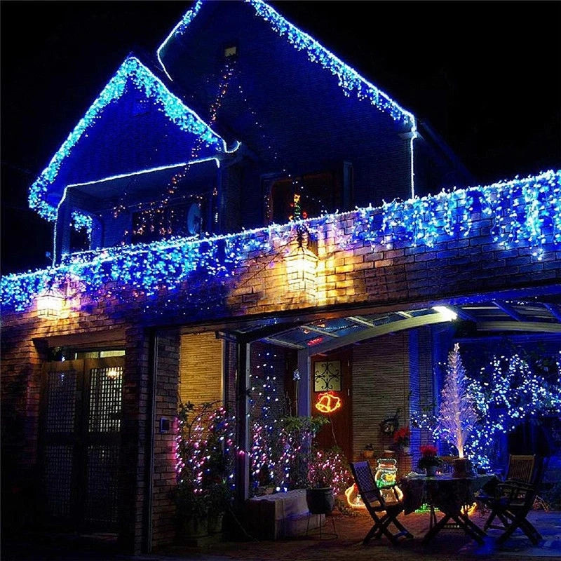 LED Christmas Garland Curtain Lights