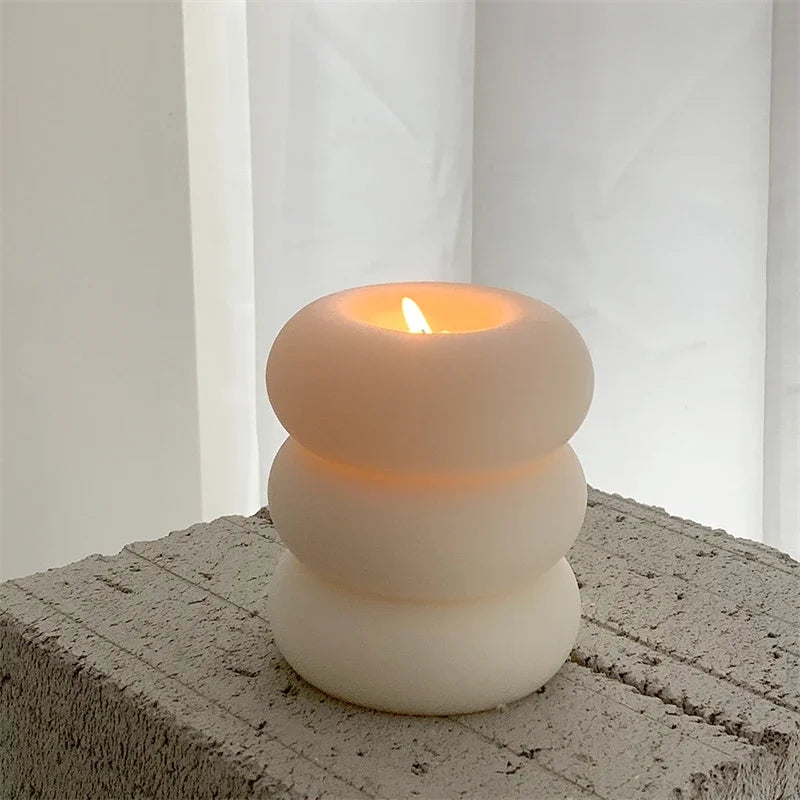 Donut-Shaped Aromatherapy Candle