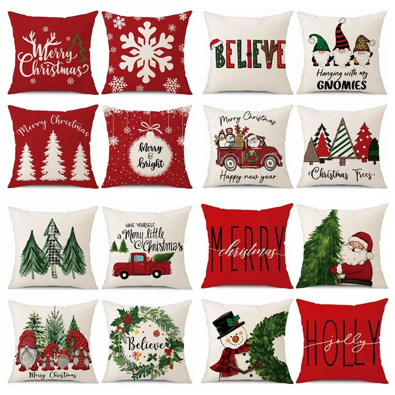 Merry Christmas Cushion Cover