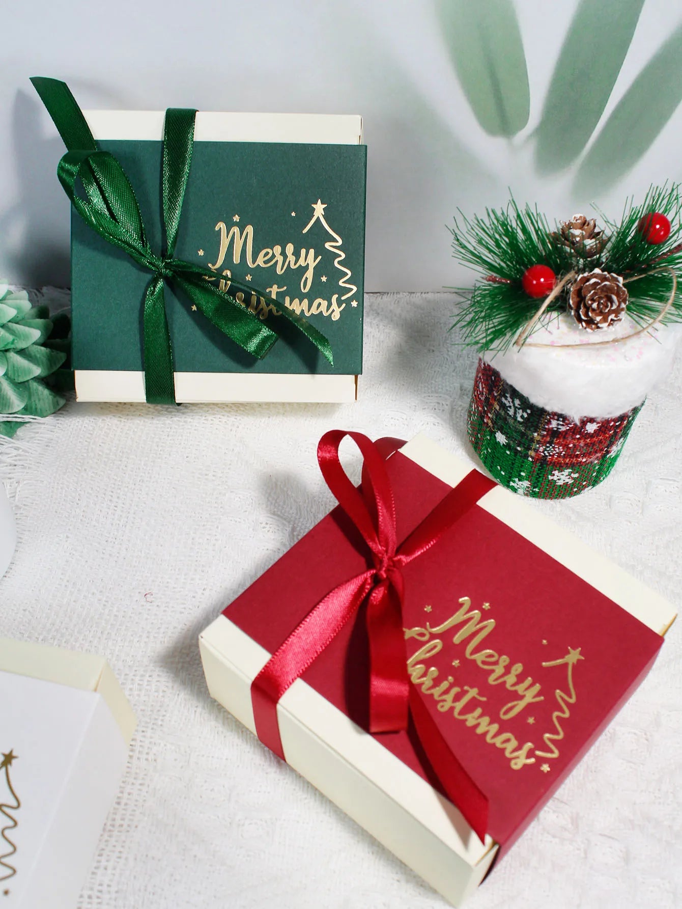 Elegant Christmas Candy & Cookie Box