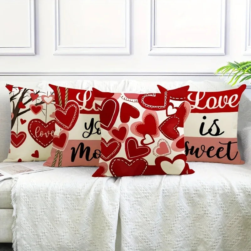 Romantic Valentine’s Day Pillowcase