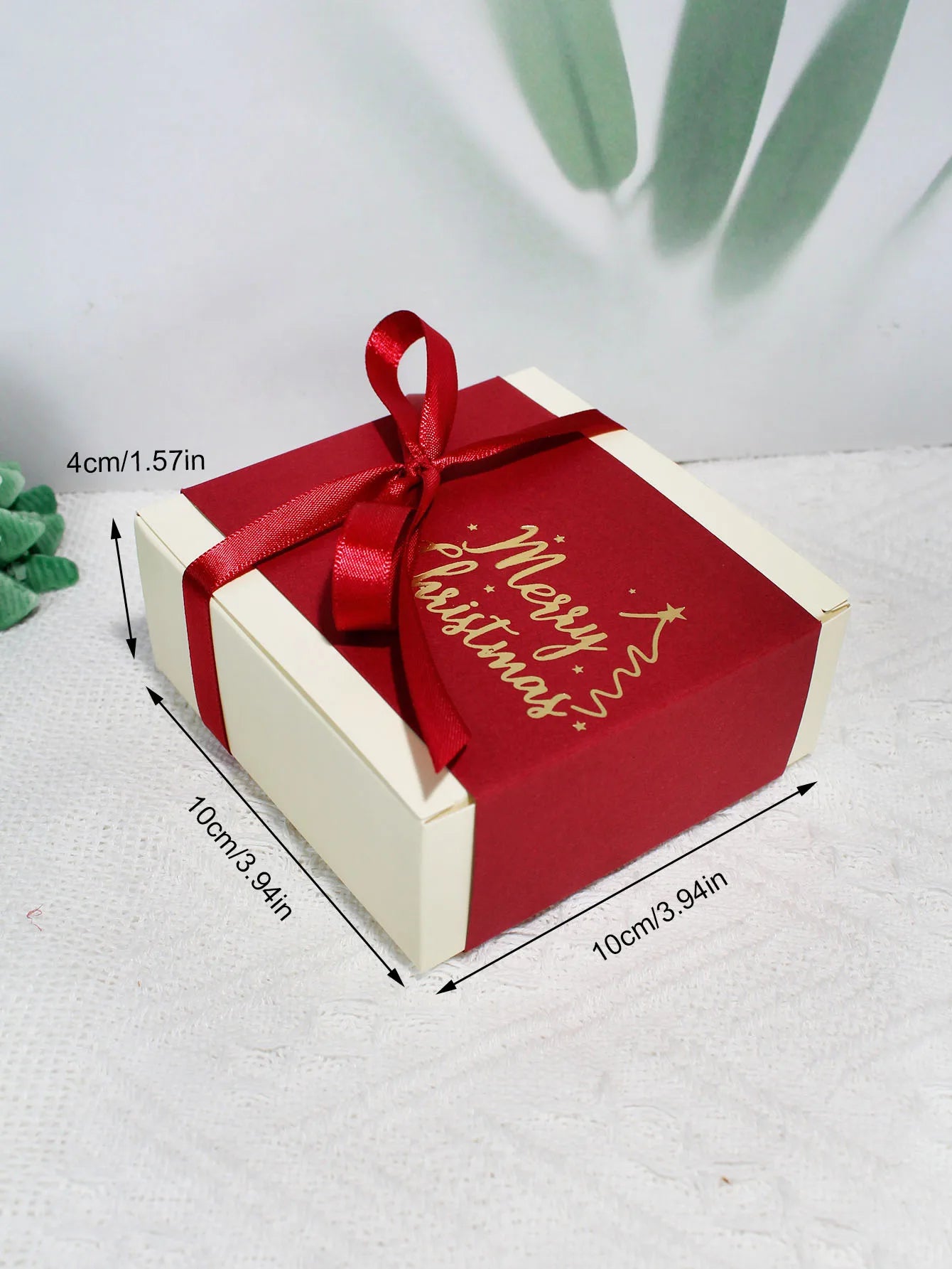 Elegant Christmas Candy & Cookie Box