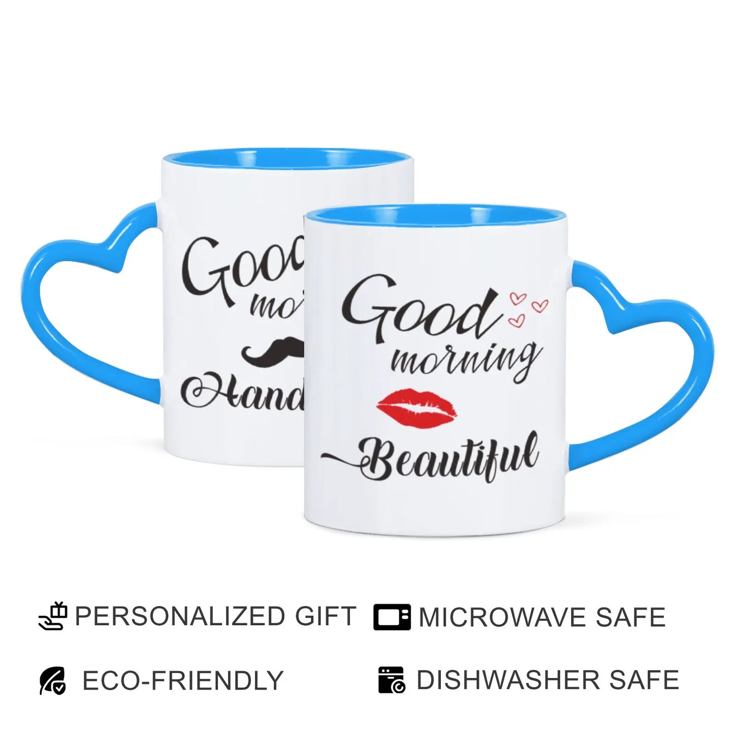 Good Morning Beautiful & Handsome Mug Set