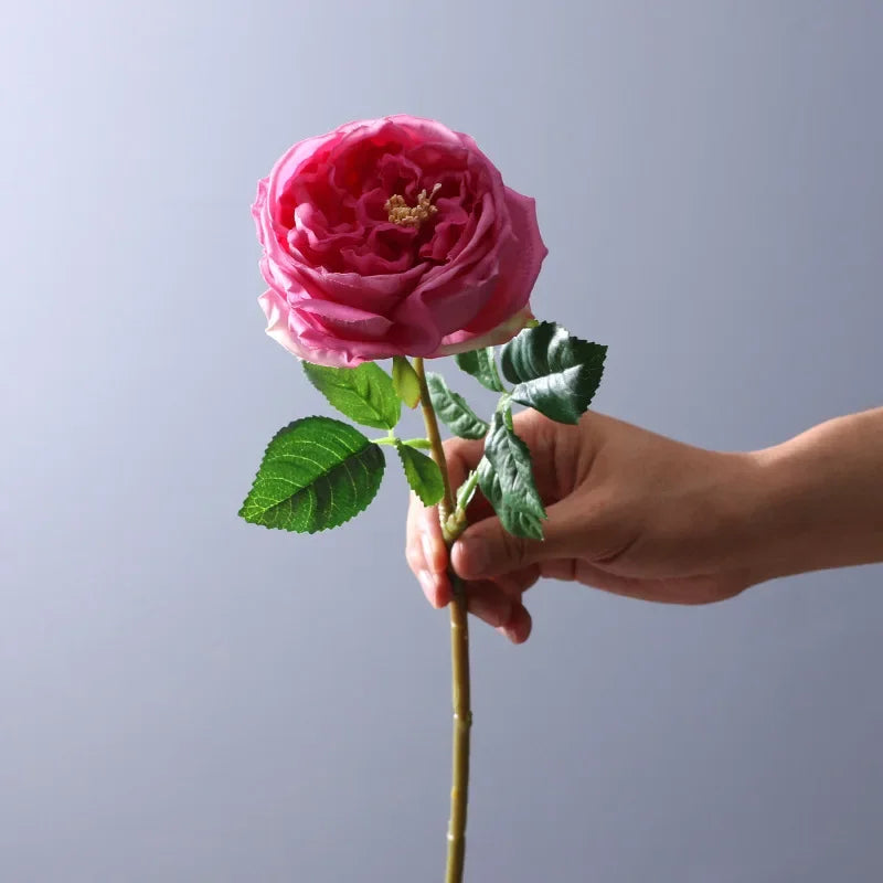 Real-Touch Artificial Rose Peony Flowers