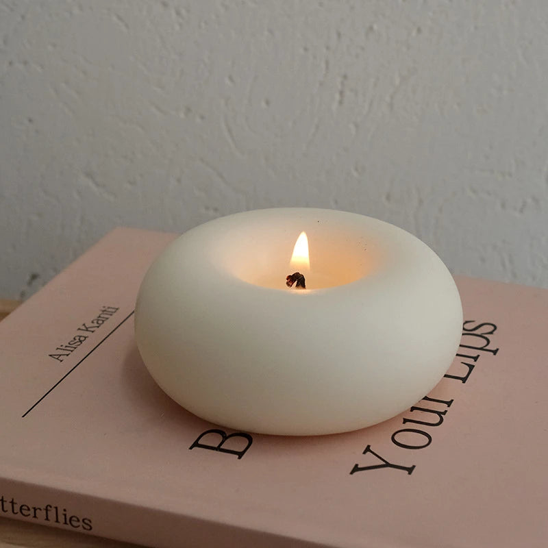 Donut-Shaped Aromatherapy Candle