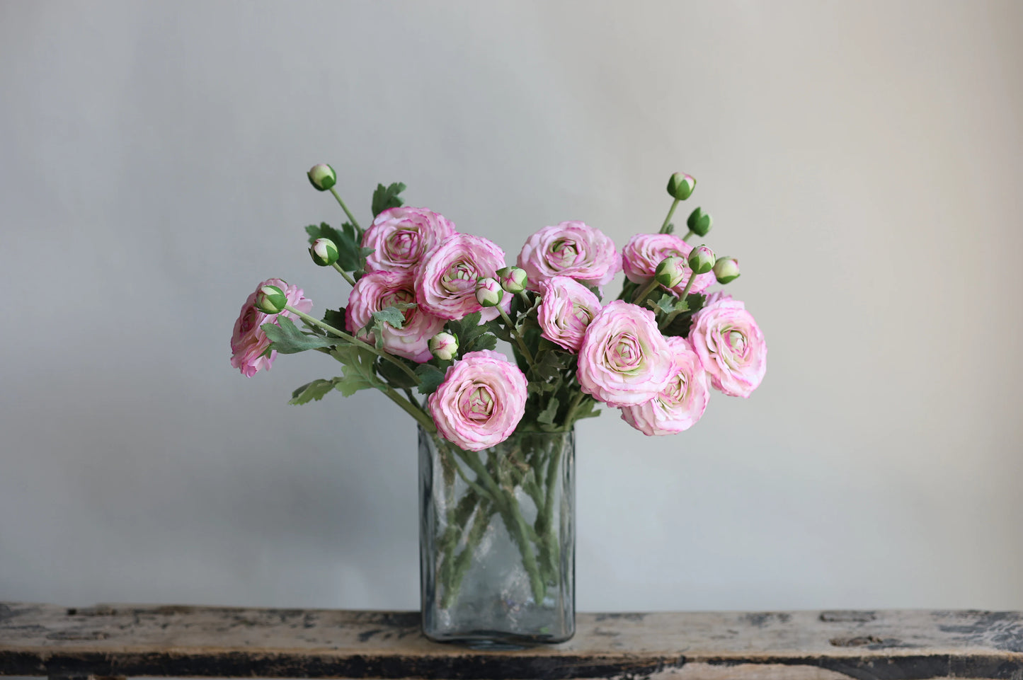 Real-Touch Pink Ranunculus