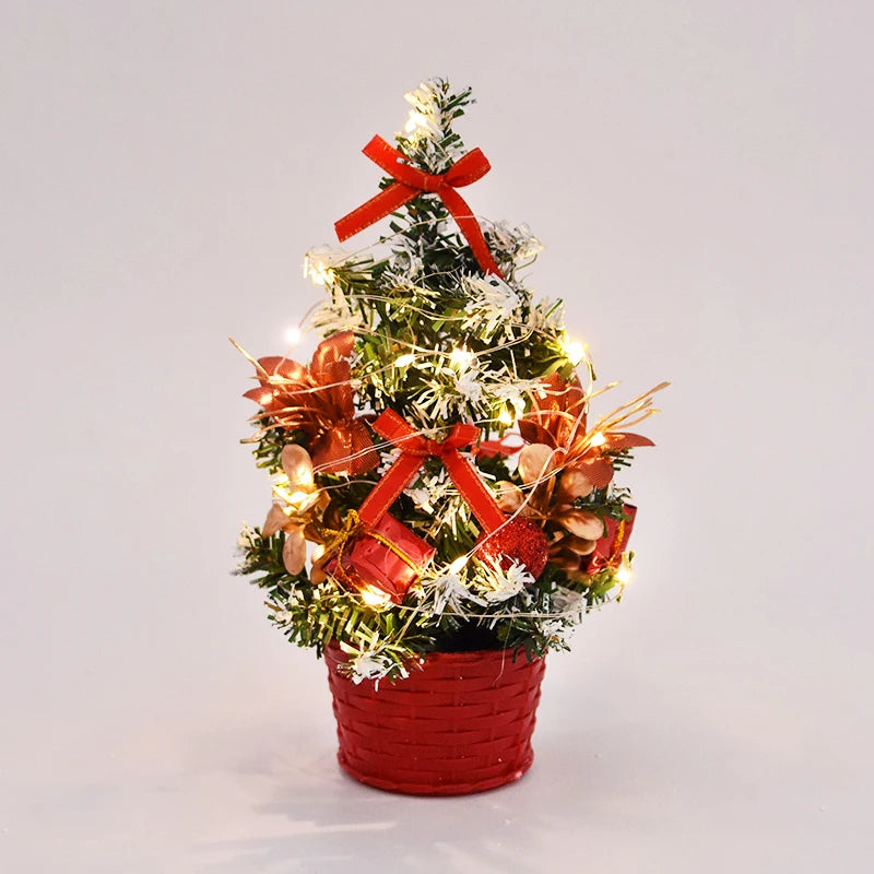 Mini LED Artificial Christmas Tree (20/30cm)