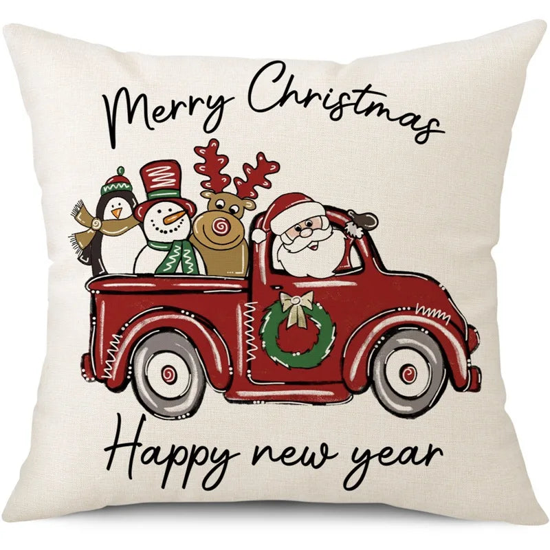 Merry Christmas Cushion Cover