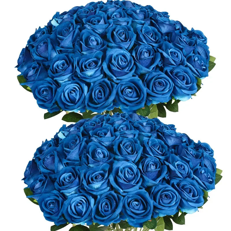 Velvet Artificial Rose Flowers