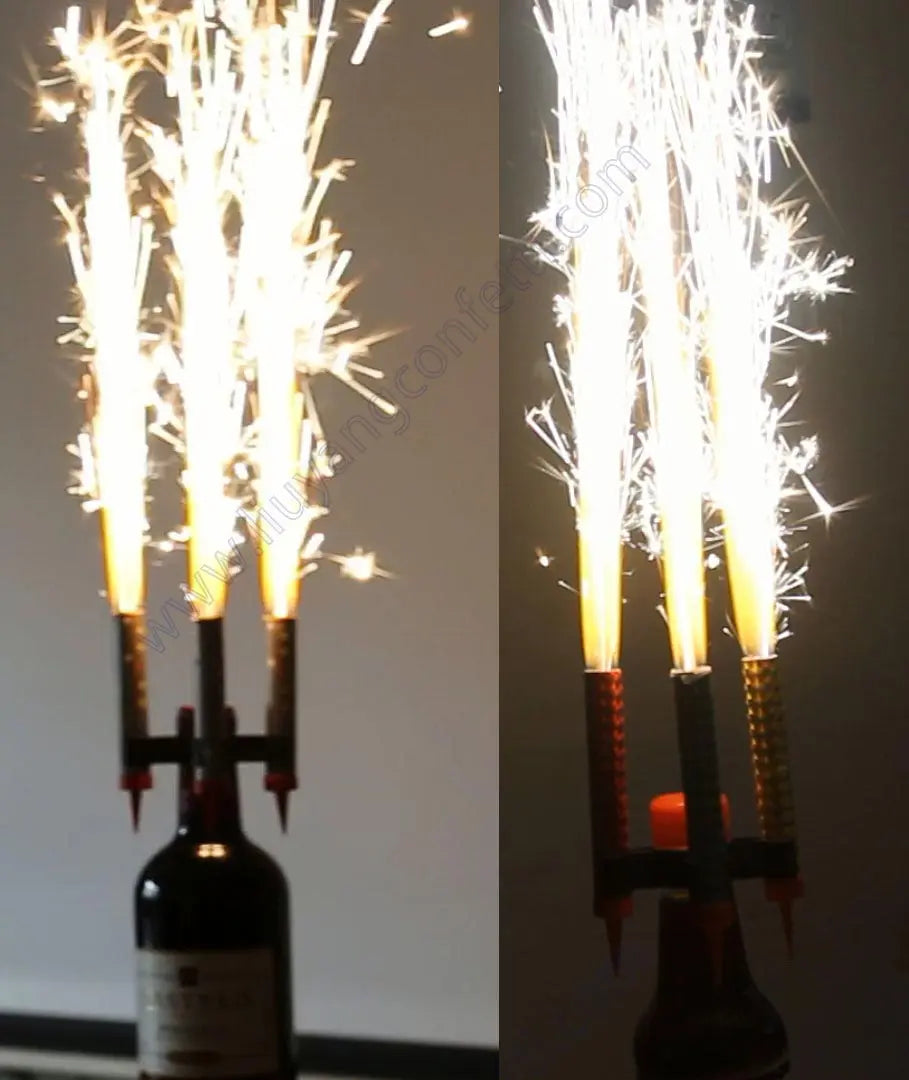 Champagne Bottle Sparkler Clip Holder