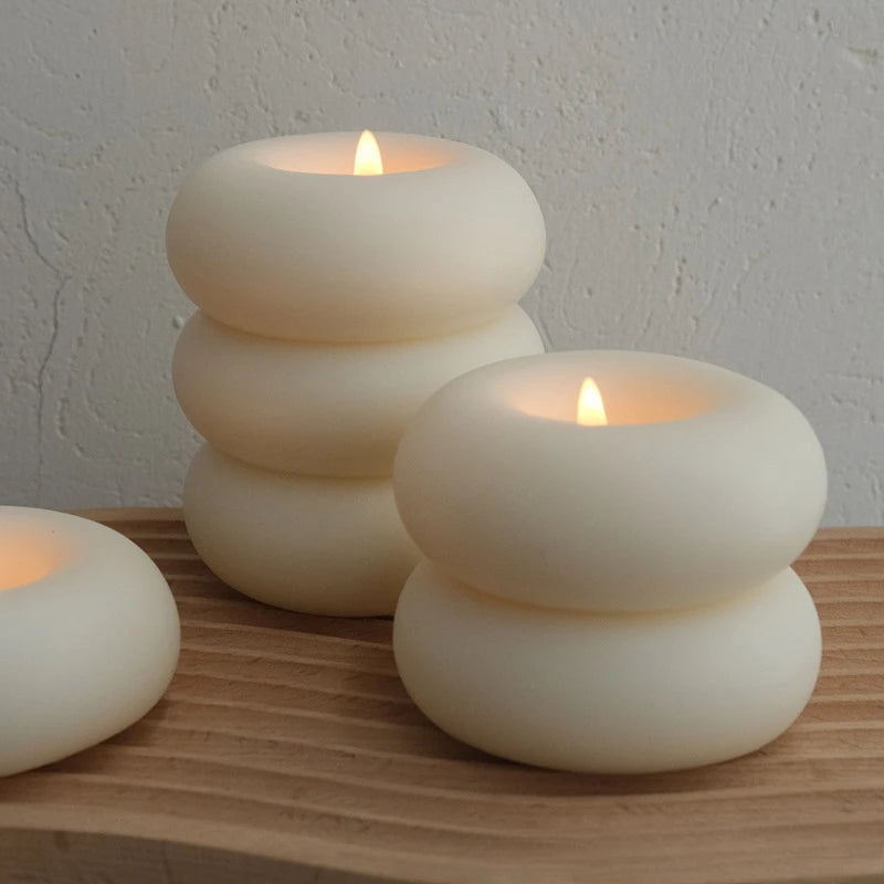 Donut-Shaped Aromatherapy Candle