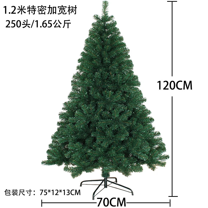 Encrypted Pine Needle Christmas Tree