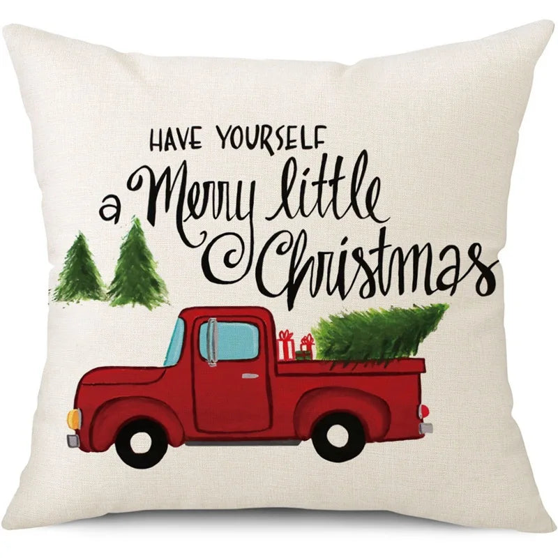 Merry Christmas Cushion Cover