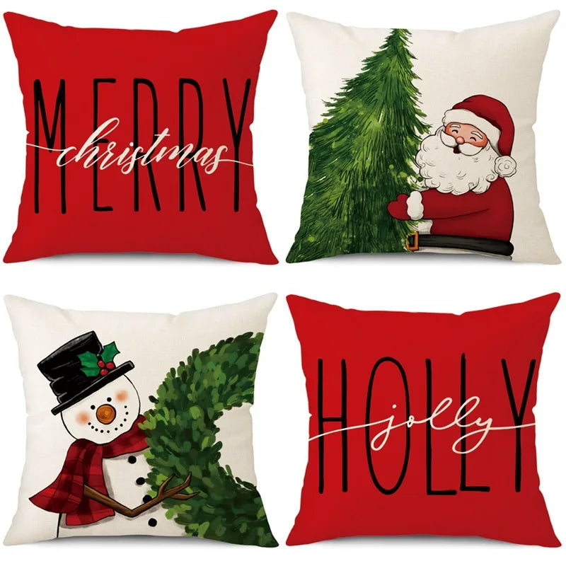 Merry Christmas Cushion Cover