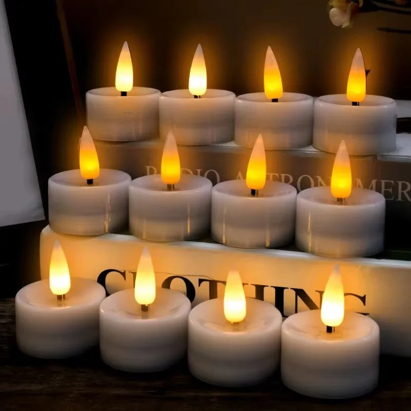 LED Flameless Flickering Tea Lights