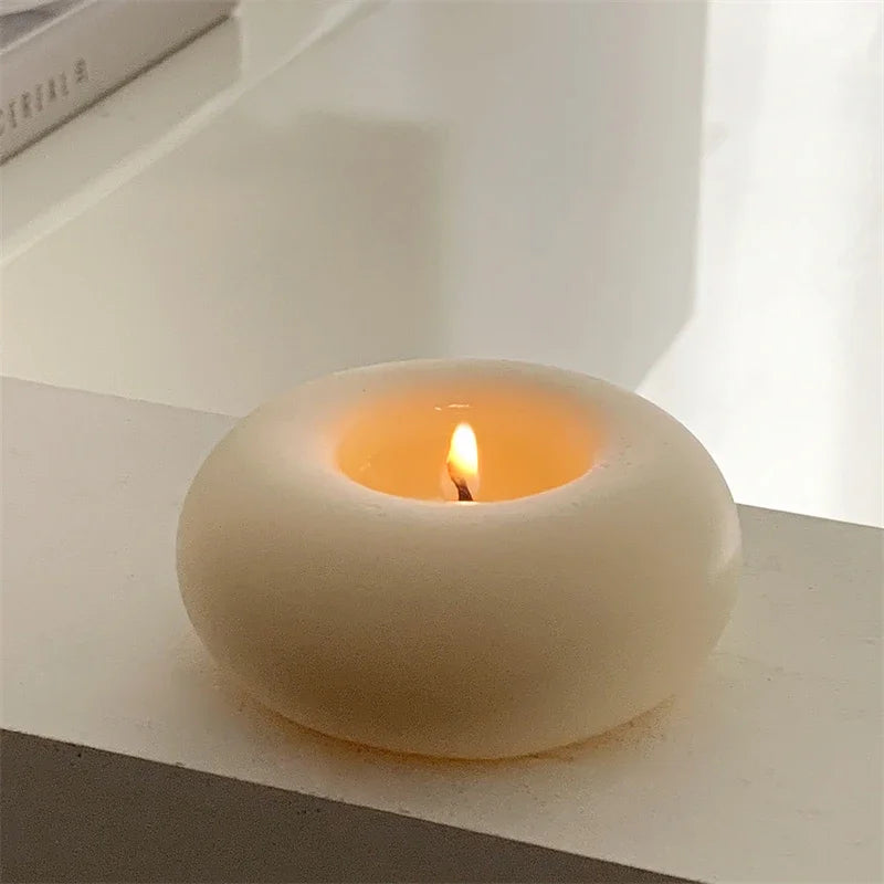 Donut-Shaped Aromatherapy Candle