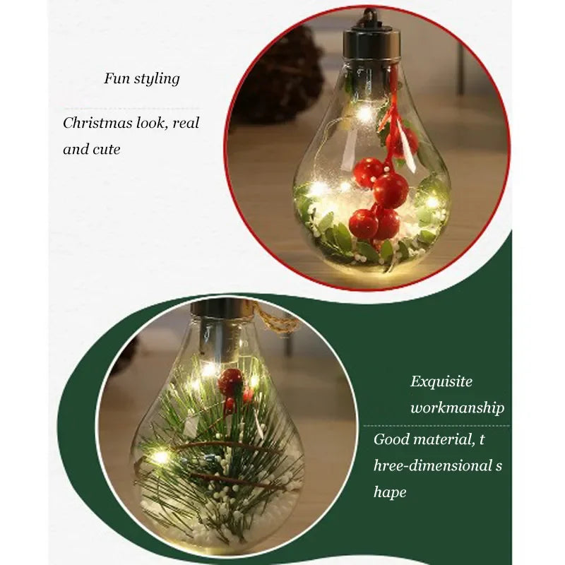 Christmas LED Decorative Hanging Bulb Light