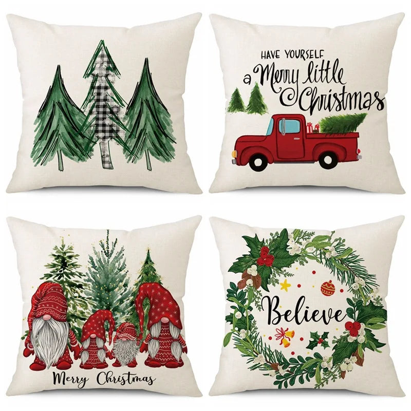 Merry Christmas Cushion Cover