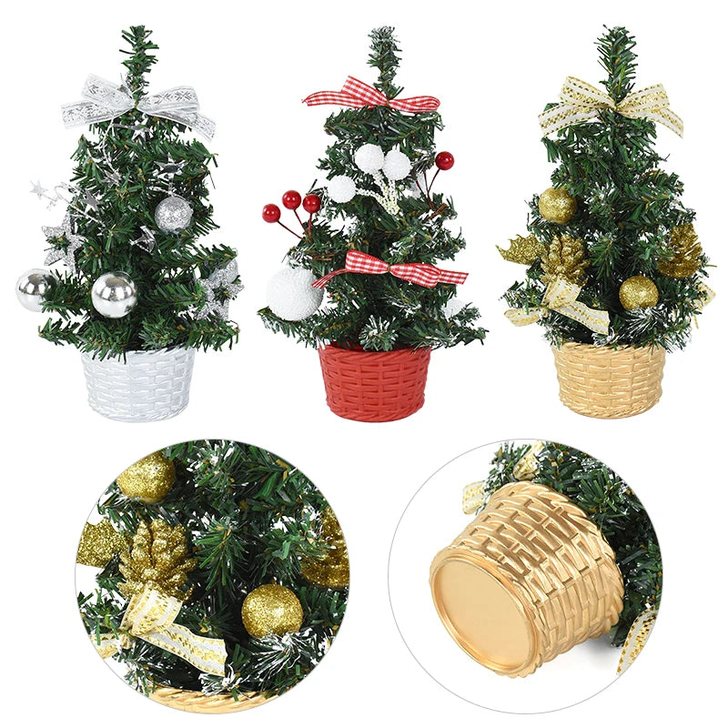 Mini LED Artificial Christmas Tree (20/30cm)