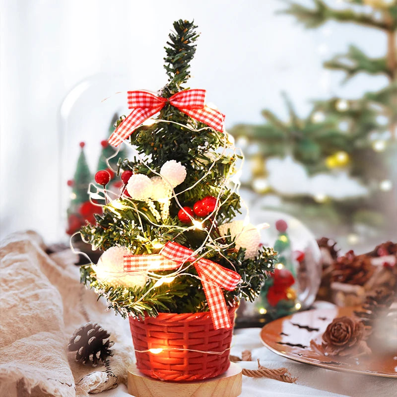 Mini LED Artificial Christmas Tree (20/30cm)