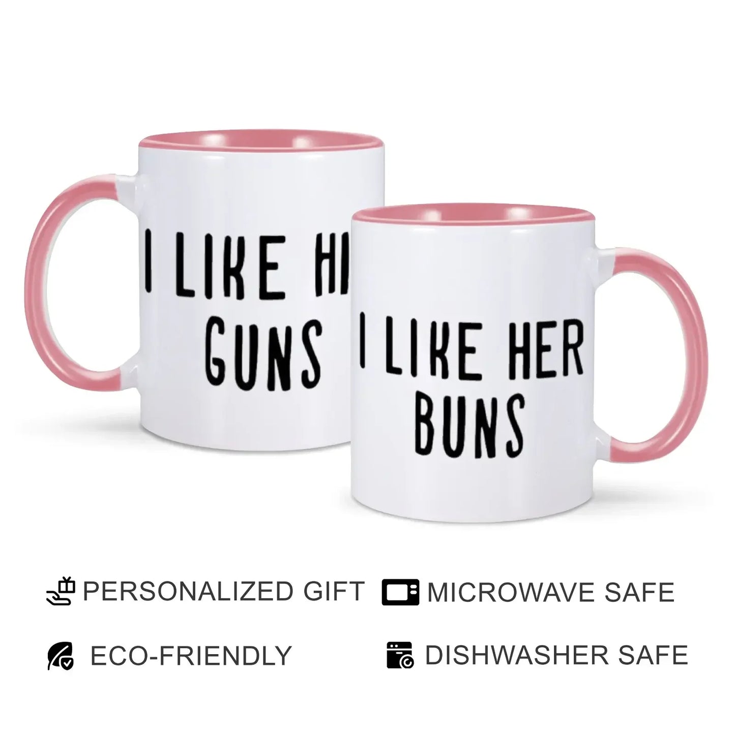 Don’t Go Bacon My Heart Couple Mug Set