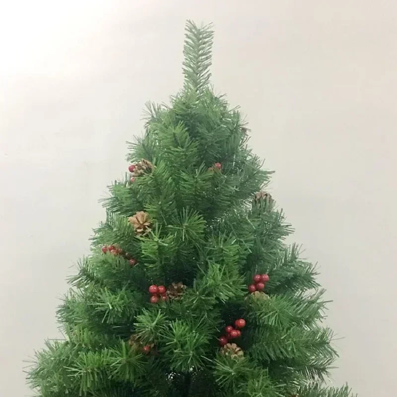 PVC Christmas Tree with Berries & Pine - Reusable Holiday Décor