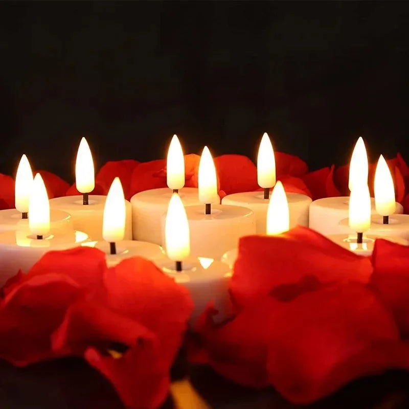 LED Flameless Flickering Tea Lights