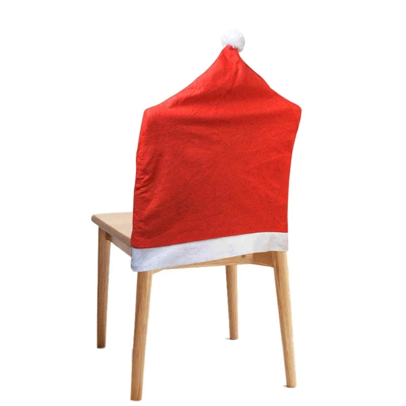 Christmas Chair Cover - Festive Chair Back Décor