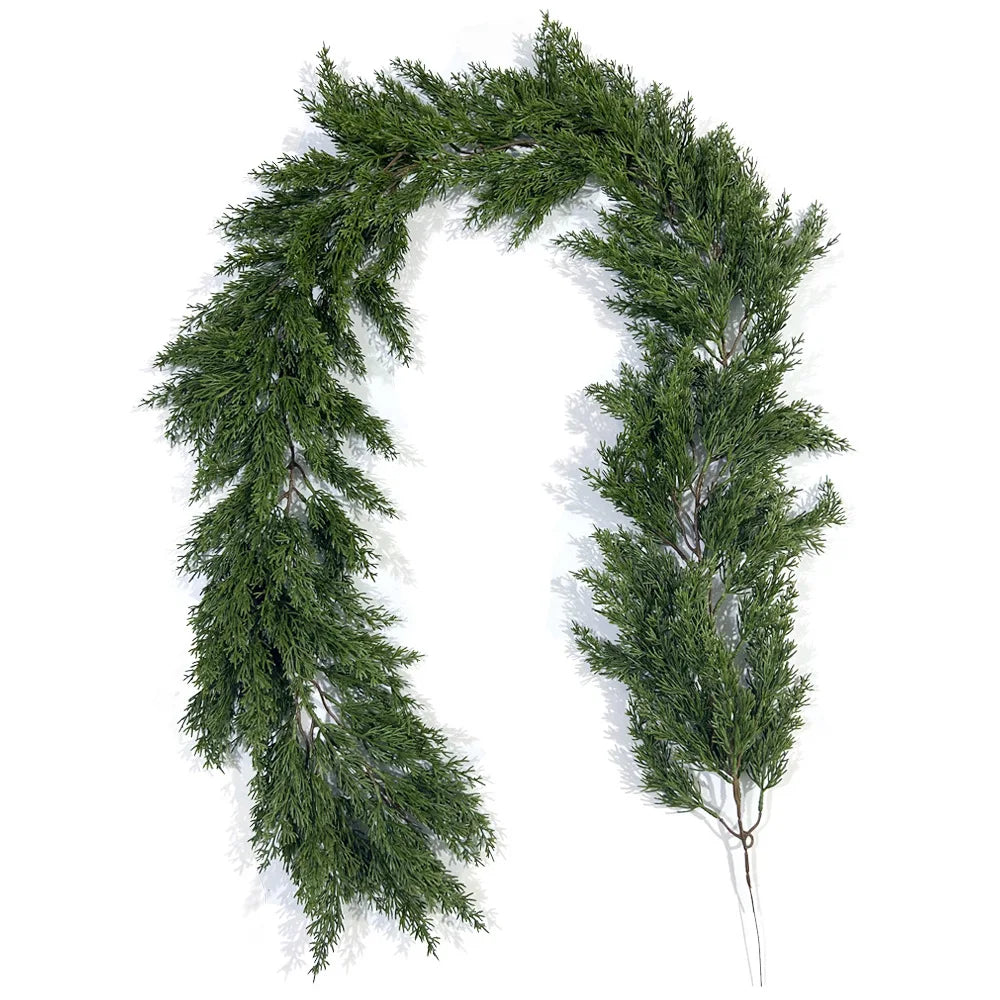 190CM Artificial Norfolk Pine Garland