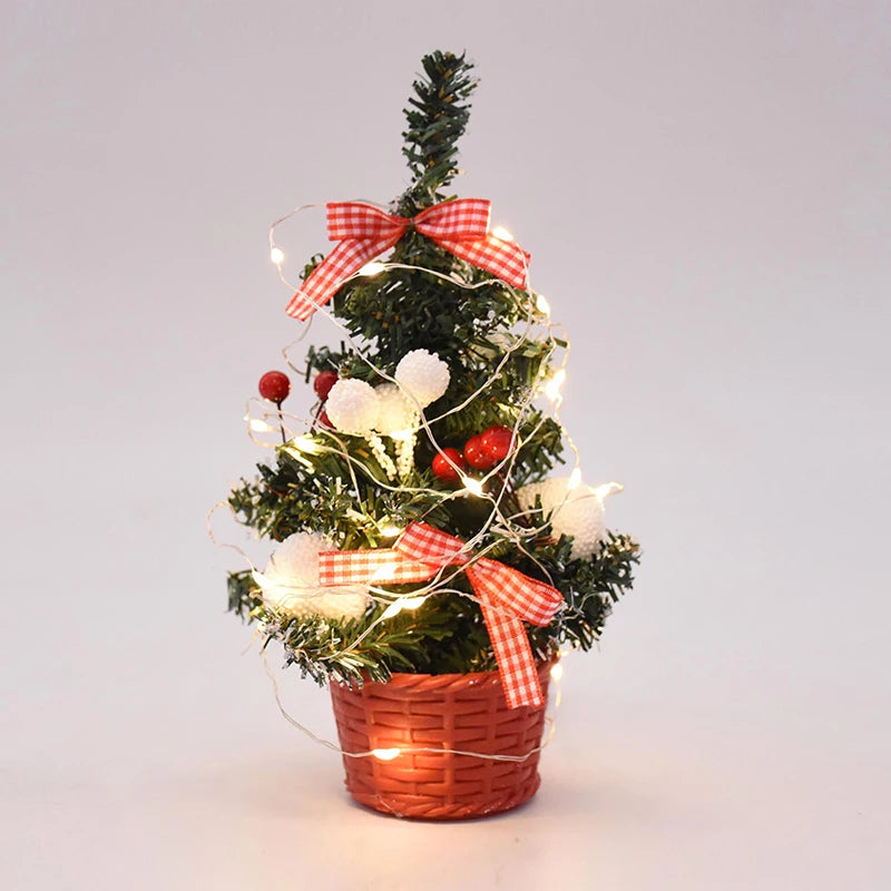 Mini LED Artificial Christmas Tree (20/30cm)