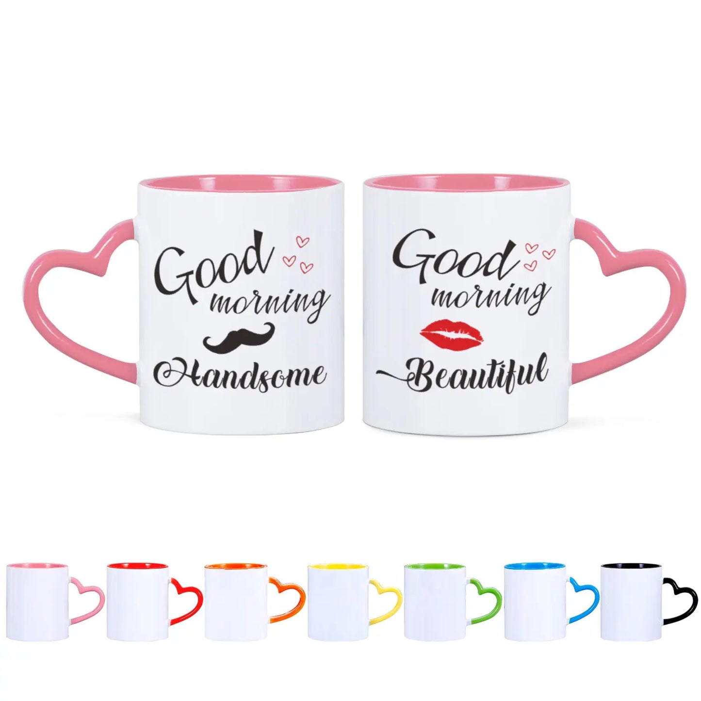 Good Morning Beautiful & Handsome Mug Set