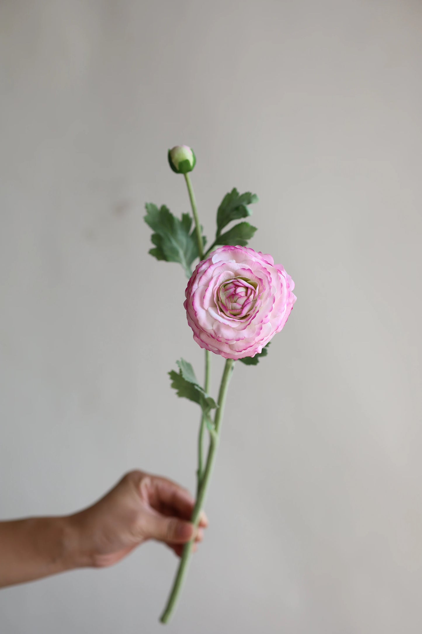 Real-Touch Pink Ranunculus