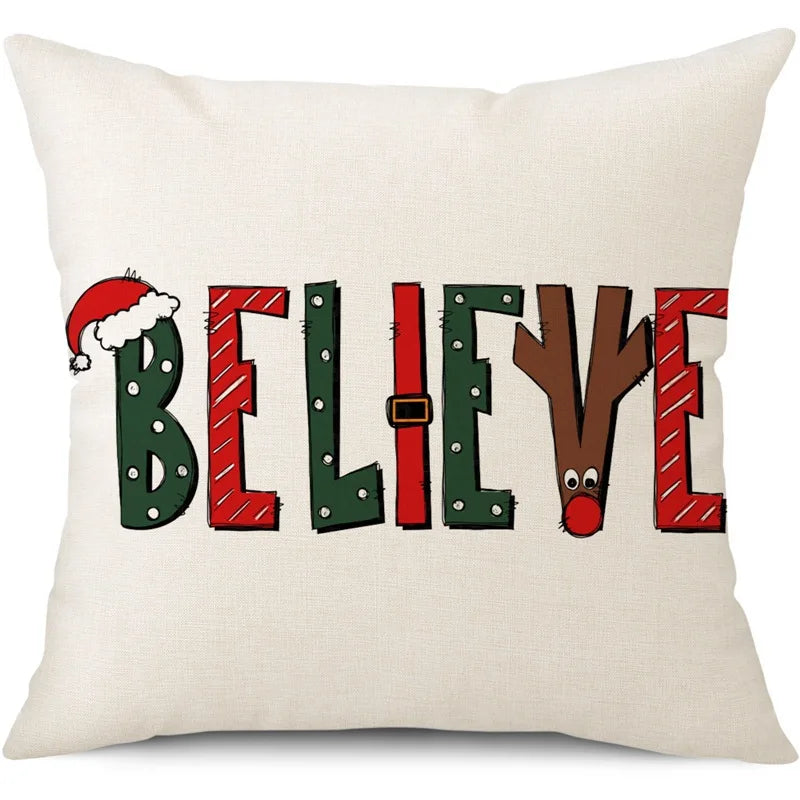 Merry Christmas Cushion Cover